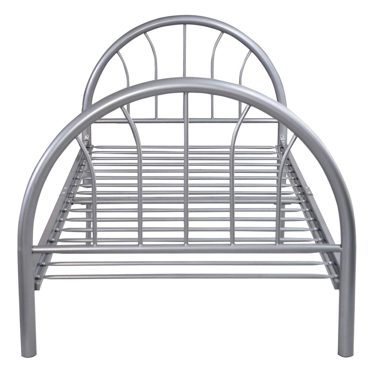 83"x42"x35" Twin Size Metal Bed Platform Bed Frame