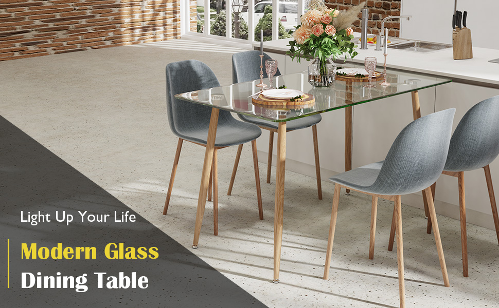 Glass Dining Table