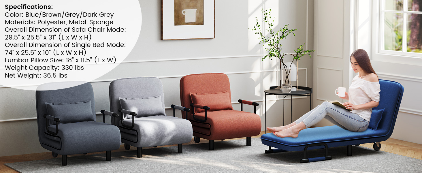 Rollaway Chair Bed