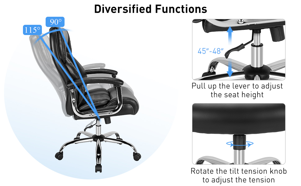 Swivel Computer Task Desk Chair