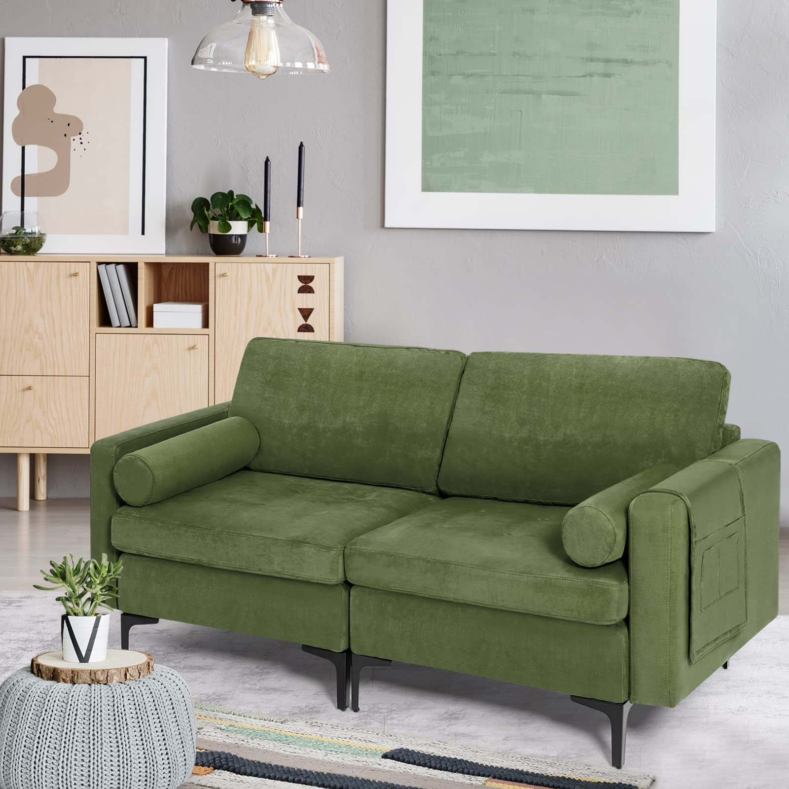 Heavy Duty Sleeper Sofa Couch for Living Room