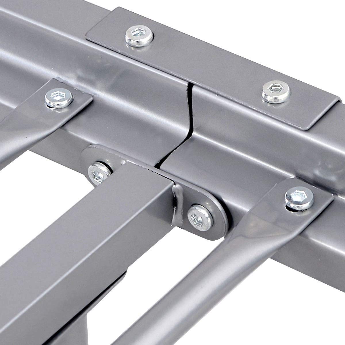 83"x42"x35" Twin Size Metal Bed Platform Bed Frame