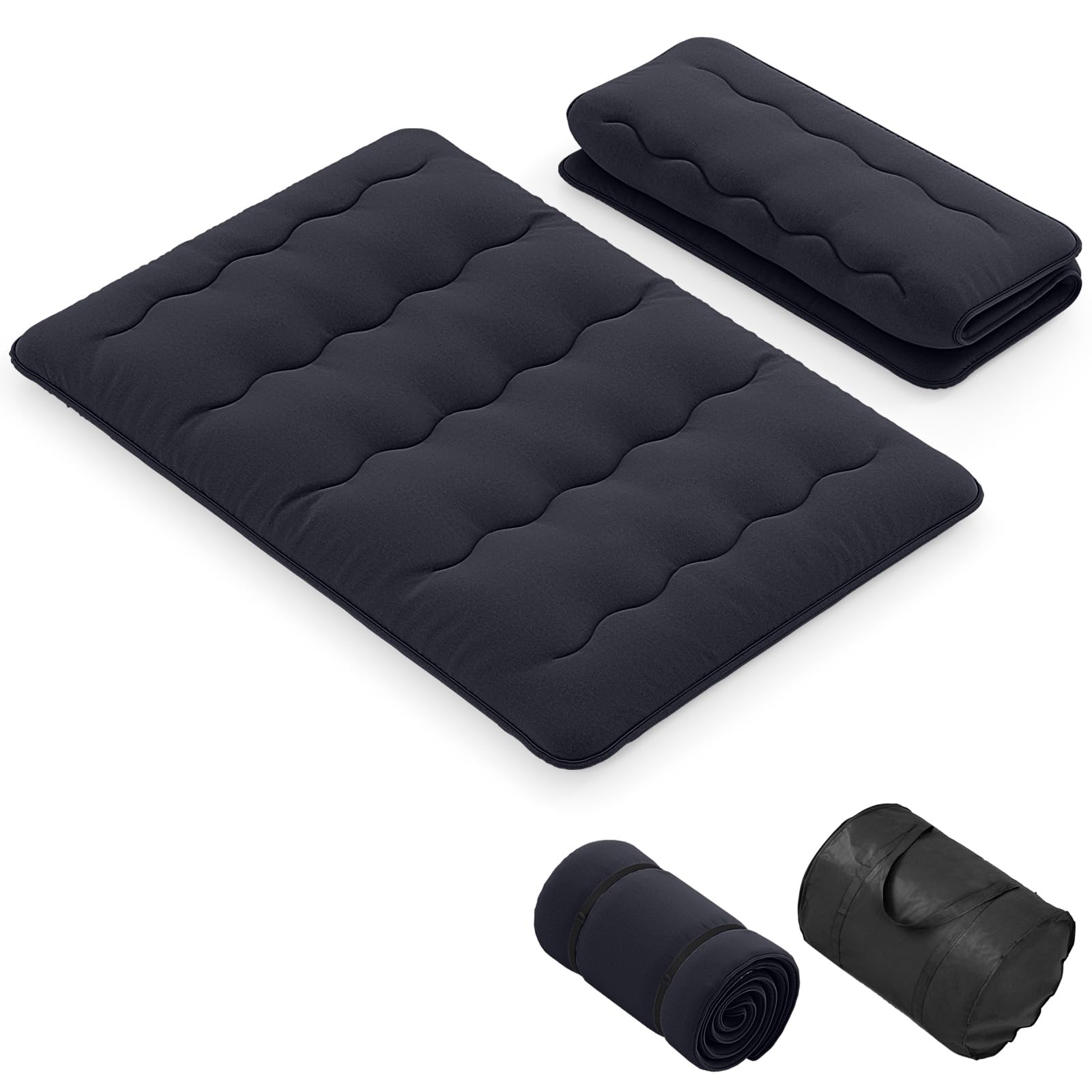 Japanese Floor Mattress 4 Inch Roll up Futon Mattress