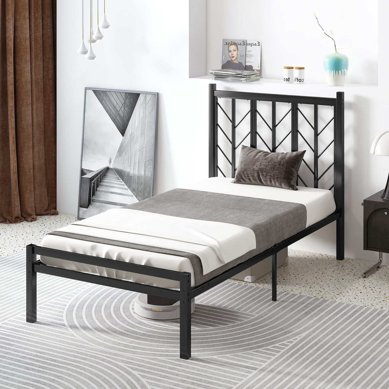 Metal Platform Bed Frame
